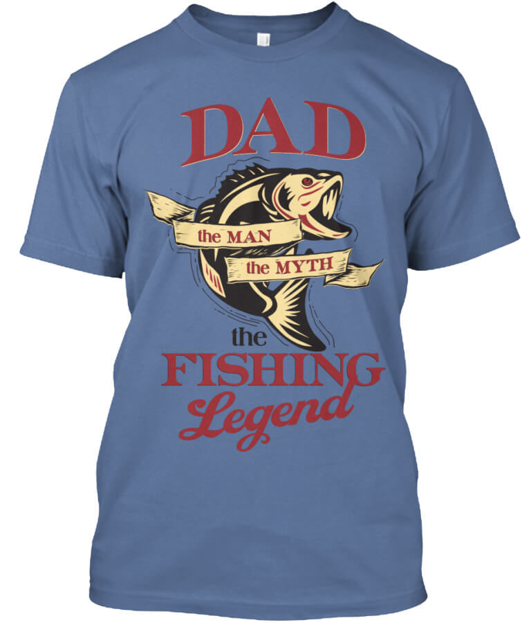 DAD LOVES FISHING